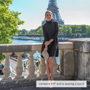 Tuckernuck black bow back Daphne dress